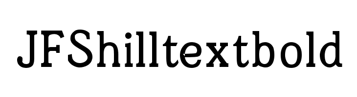 JFShilltextbold  Fuentes Gratis Descargar