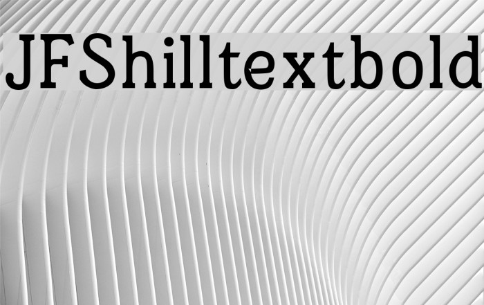 JFShilltextbold Example 3
