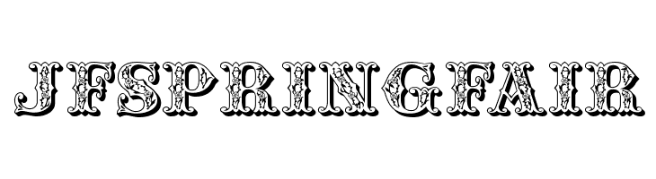 JFSpringFair Font