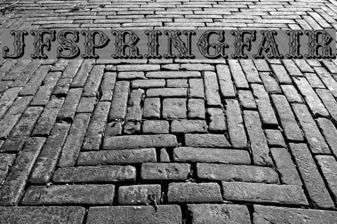 JFSpringFair Font examples