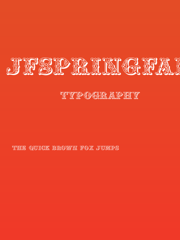 JFSpringFair Poster