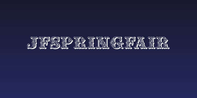 JFSpringFair Social Header