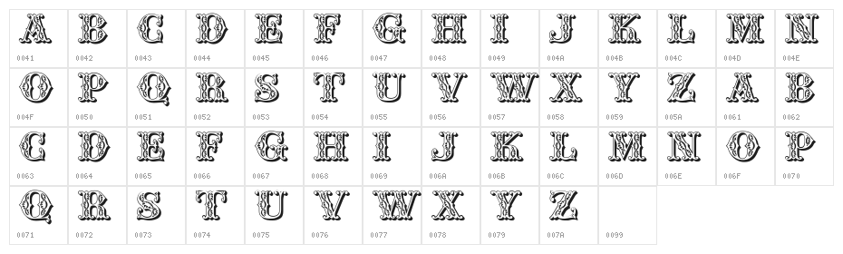 JFSummerFair Character Map