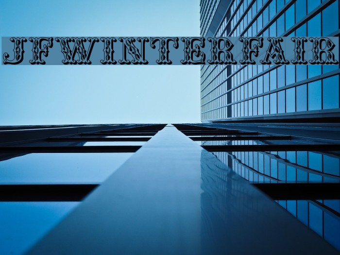 JFWinterFair Font examples