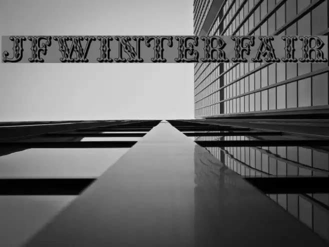 JFWinterFair Fonte examples
