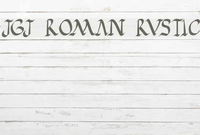 JGJ Roman Rustic Example 2