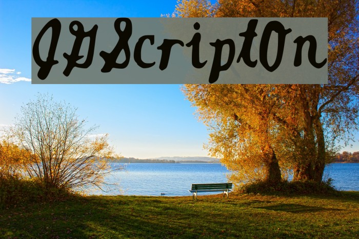 JGScriptOn Font examples