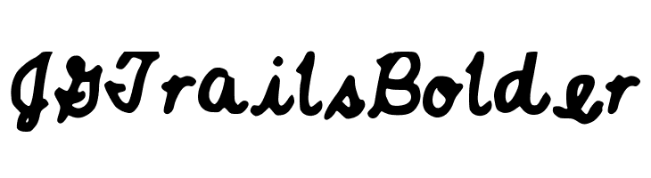 JGTrailsBolder  font caratteri gratis