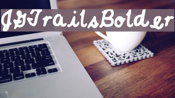 JGTrailsBolder Font examples