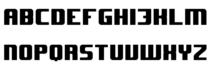 JHUF Font LOWERCASE