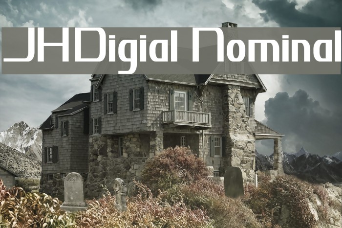 JH_Digital Nominal Font examples