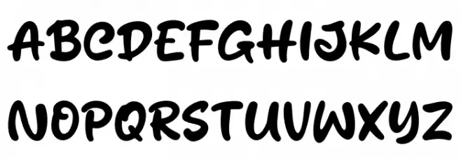 Jhal Muri Schriftart Groß