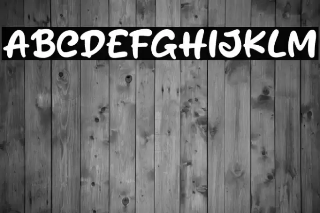 Jhal Muri Font examples