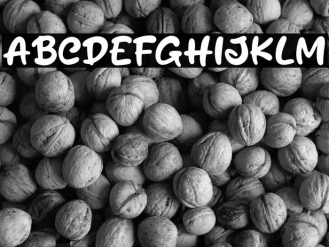 Jhal Muri Font examples