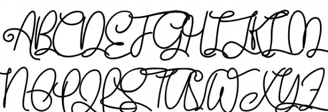 Jhamesline Demo Font OTHER CHARS