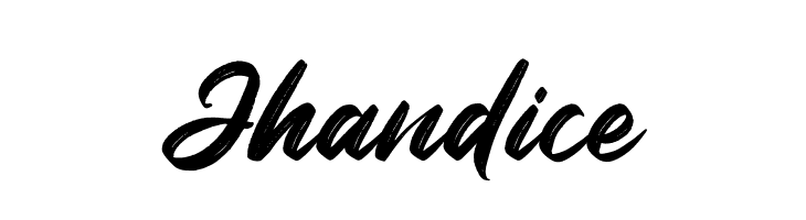 Jhandice  font caratteri gratis