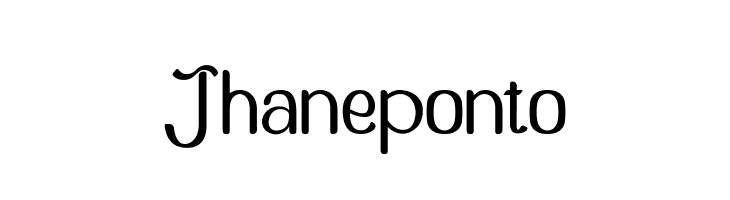 Jhaneponto  Descarca Fonturi Gratis