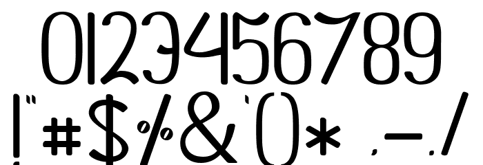 Jhaneponto Font OTHER CHARS