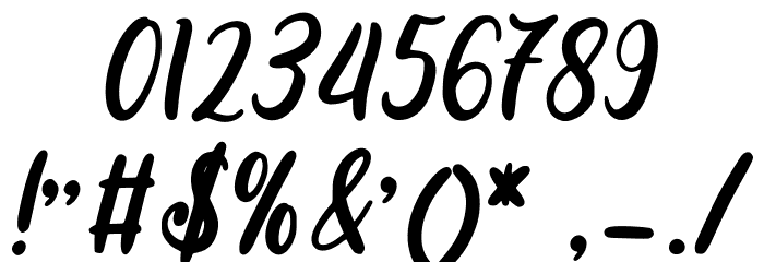 Jhaqlyn Font OTHER CHARS