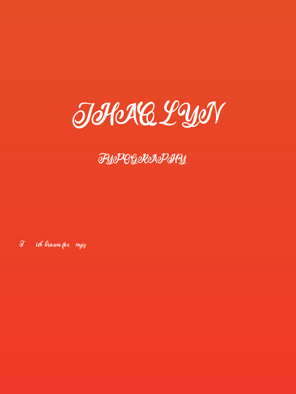 Jhaqlyn Poster