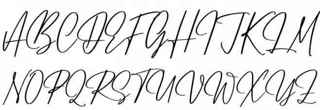 Jhenythan Cristian Caratteri MAIUSCOLE