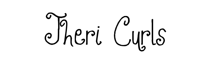 Jheri Curls फ़ॉन्ट