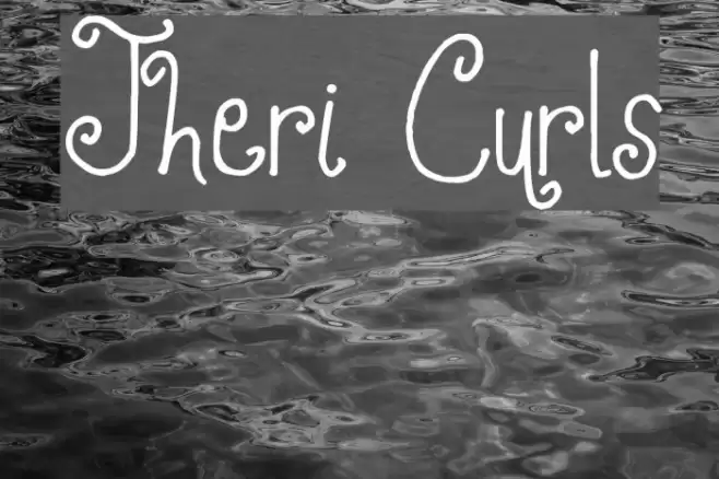Jheri Curls Font examples