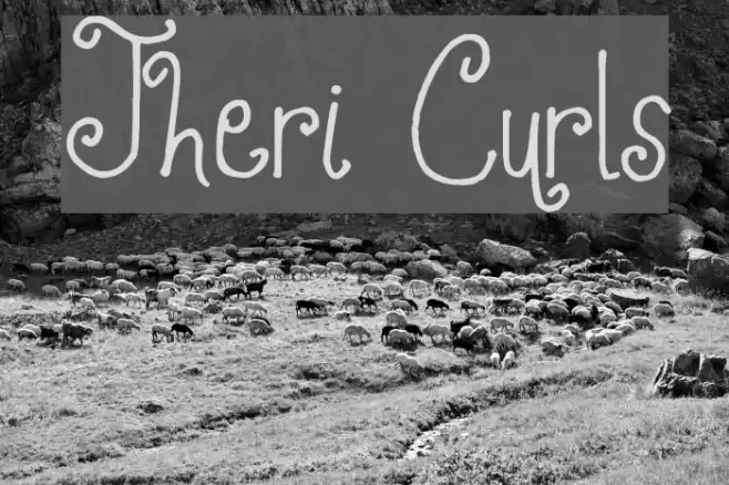 Jheri Curls Font examples