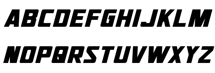 Jhiaxus Italic Font LOWERCASE