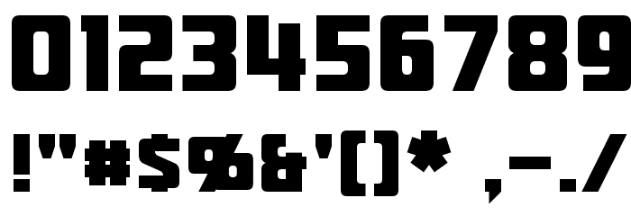 Jhiaxus Font OTHER CHARS