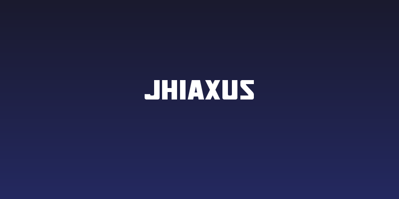 Jhiaxus Social Header