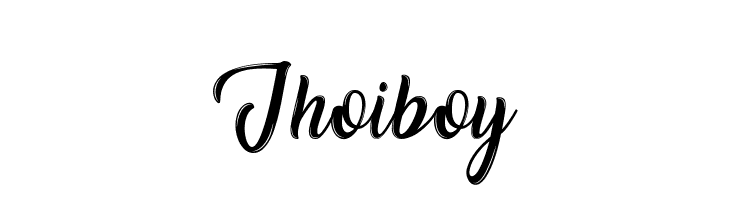 Jhoiboy  font caratteri gratis