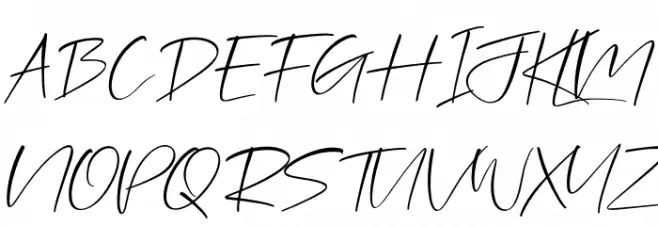 Jhollie Elisha Italic Fonte MAIÚSCULAS