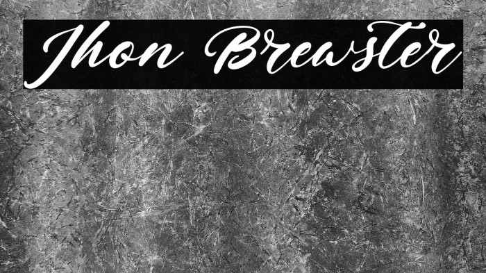 Jhon Brewster Example 3