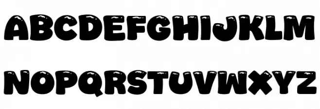 Jhon Cream Schriftart Groß