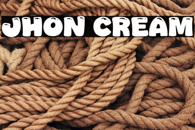Jhon Cream Example 1