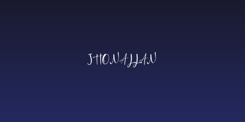 JhonAllan Social Header