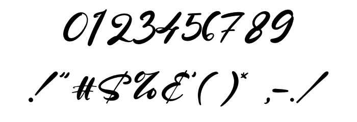 JhonBrewster Font OTHER CHARS