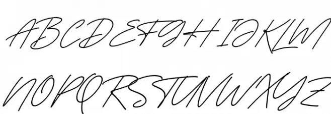 Jhonathan Hartman Italic Fuentes MAYÚSCULAS