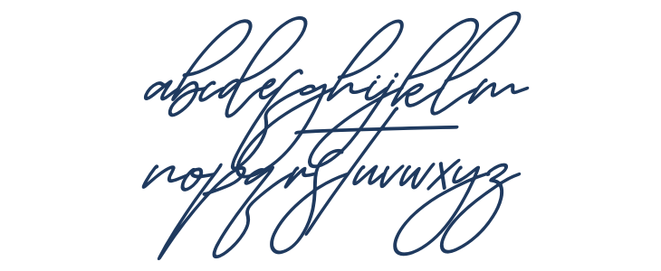 Jhonathan Hartman Italic Lowercase