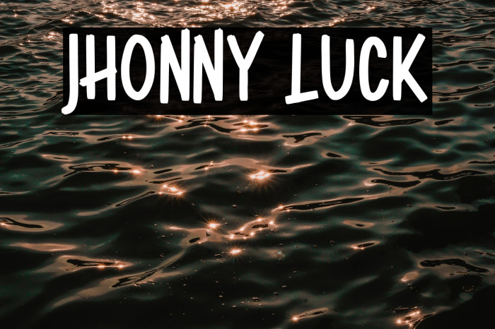 Jhonny Luck Example 3