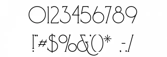 Jhoony richmond Font OTHER CHARS