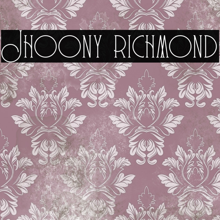 Jhoony richmond Example 2