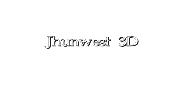 Jhunwest 3D Logo