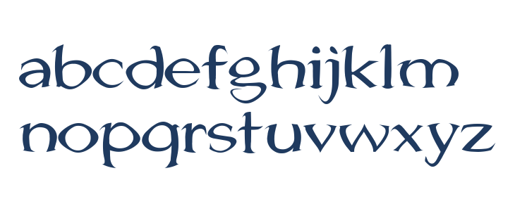 Jhunwest Convex Lowercase