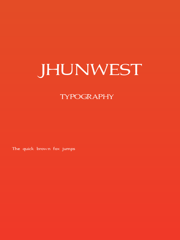 Jhunwest Poster