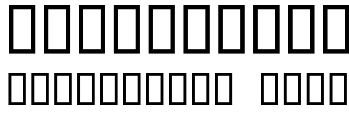 JI Acorn Font OTHER CHARS