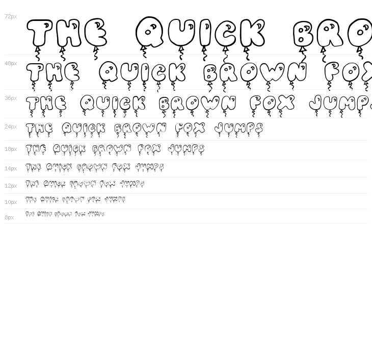 JI Balloon Caps Waterfall