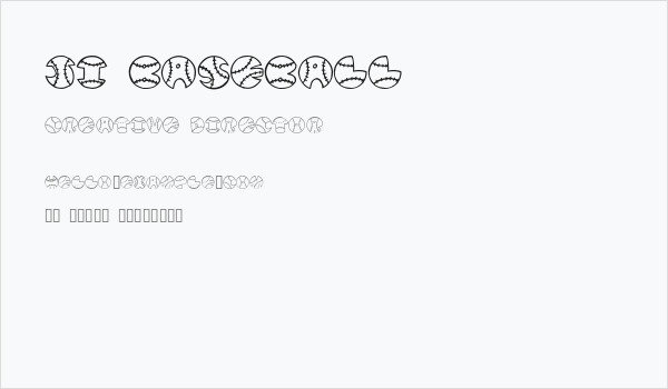 JI Baseball Business Card