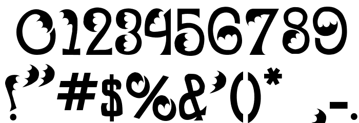 JI Belfry Font OTHER CHARS